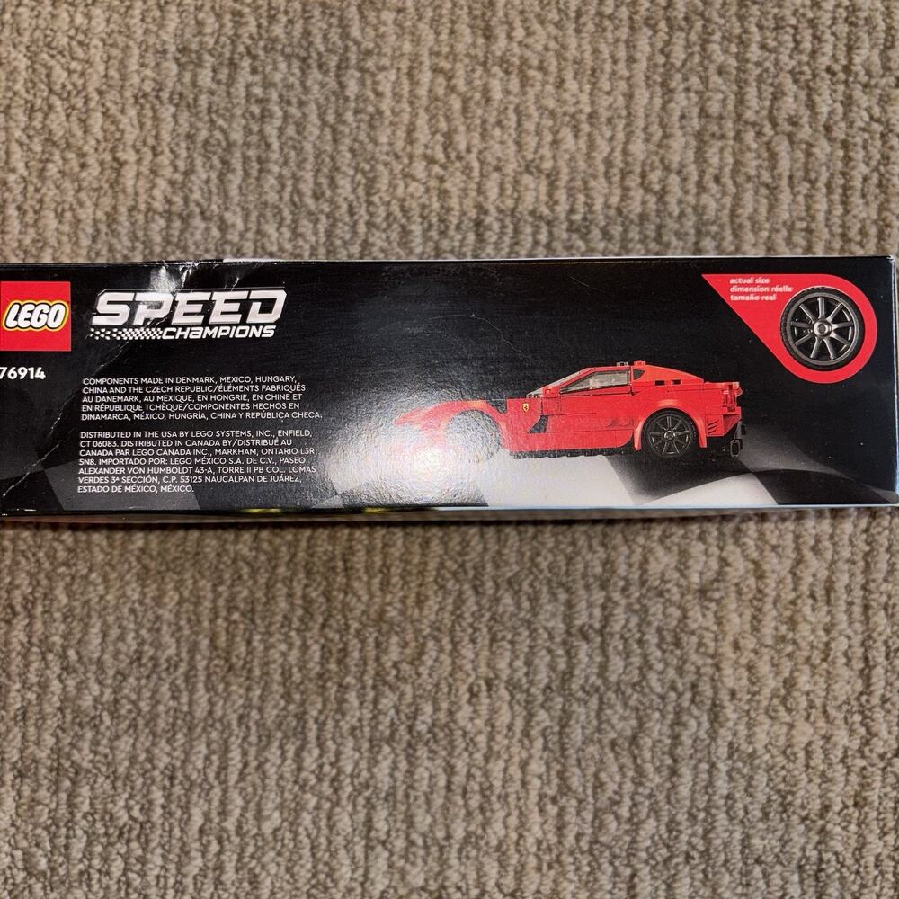 LEGO Speed Champions Ferrari 812 Competizione Car Toy 76914 - Picture 6 of 6